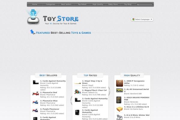 Template2 theme site design template sample