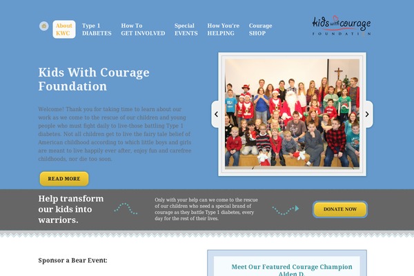 Foundation theme site design template sample
