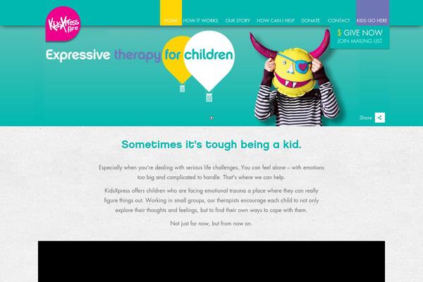 Roots theme site design template sample
