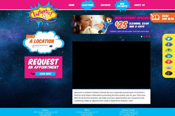 Bones theme site design template sample