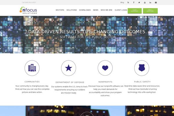 Flex theme site design template sample
