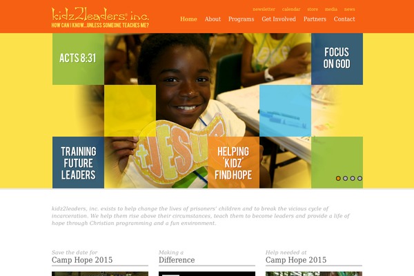 Vision theme site design template sample