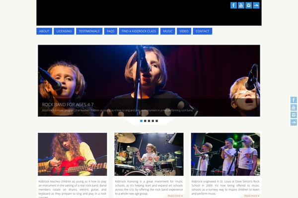 Parabola theme site design template sample