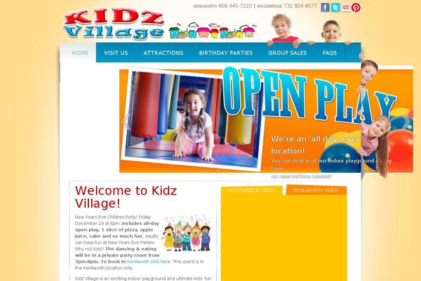 KIDZ website example screenshot