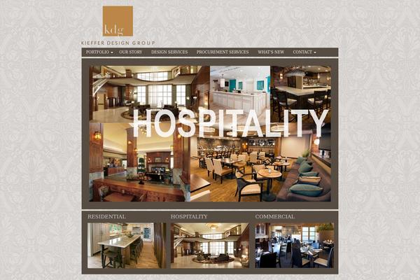 WhiteSpace theme site design template sample