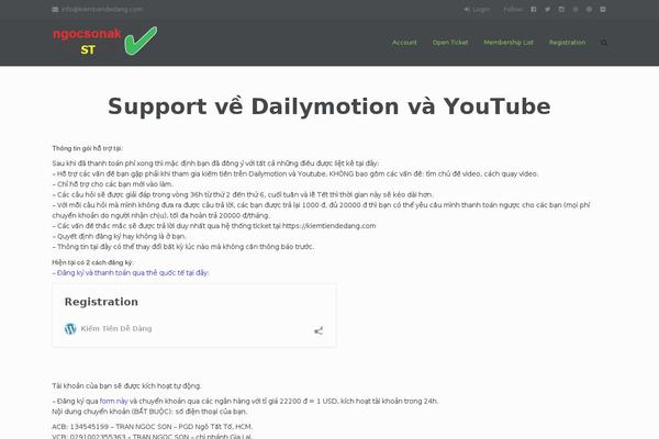 Site using WP Support Plus Responsive Ticket System plugin