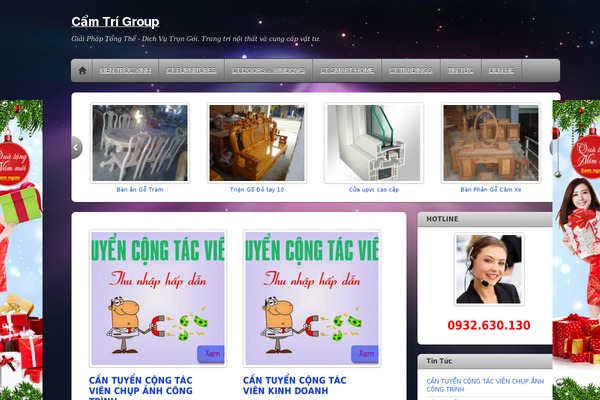 Site using Float Left Right Advertising plugin