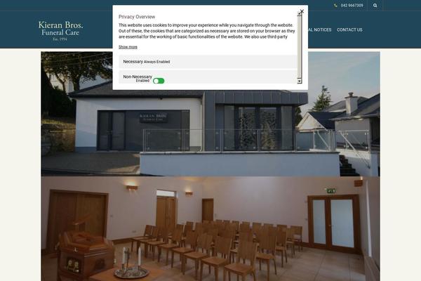 kieranbrosfuneralcare.com site used Funeral