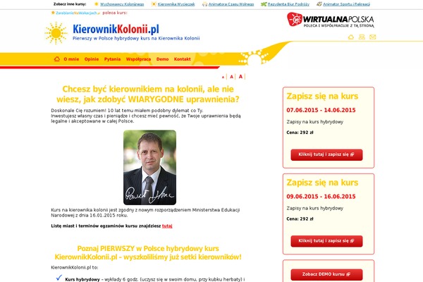 Site using font-resizer plugin