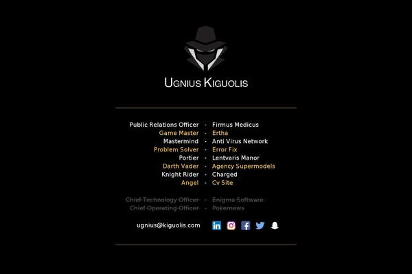 kiguolis.com site used Kiguolis