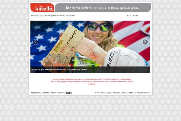 Roots theme site design template sample