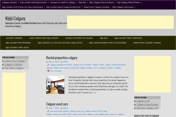 Exray theme site design template sample