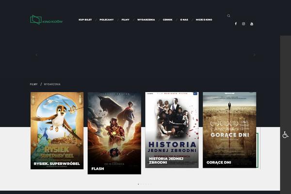 Filmax theme site design template sample