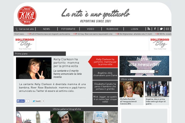 kikapress.com site used Kikatheme2