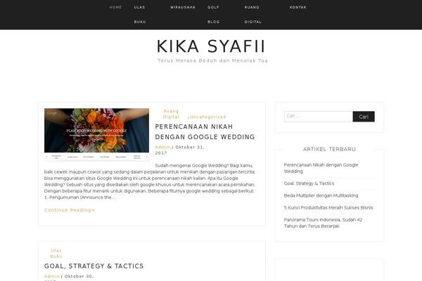 Site using Simple YouTube Embed plugin