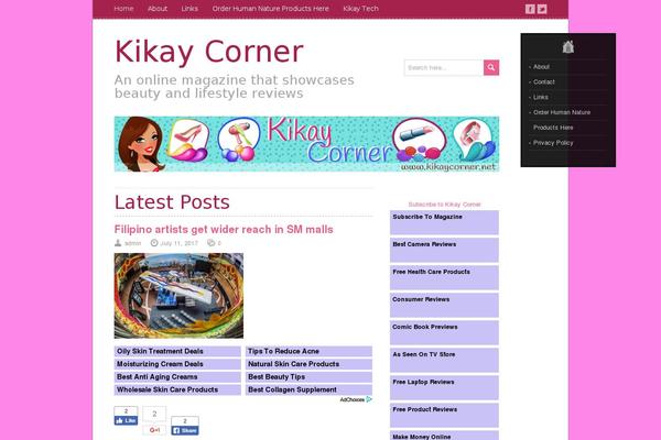 LeatherDiary theme site design template sample