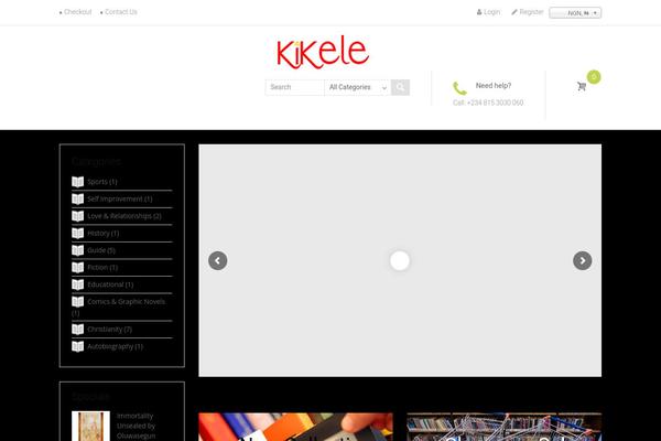 kikele.com site used Handystore