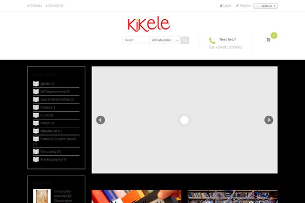 Site using Twiget Twitter Widget plugin