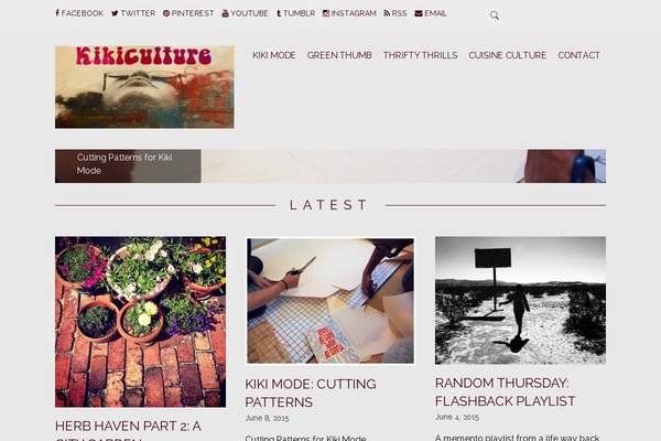 kikiculture.com site used Radcliffe
