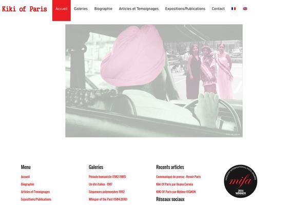 Infographer theme site design template sample