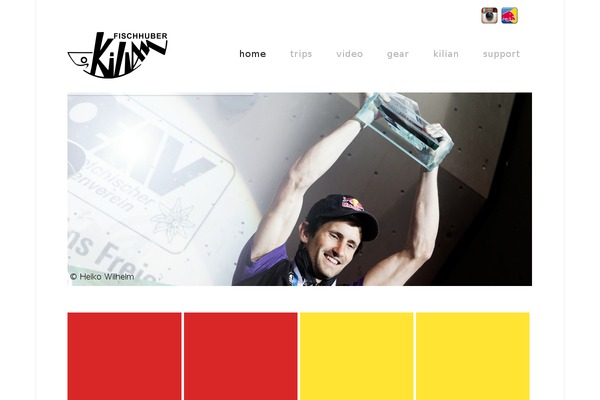 Site using Alpine PhotoTile for Instagram plugin