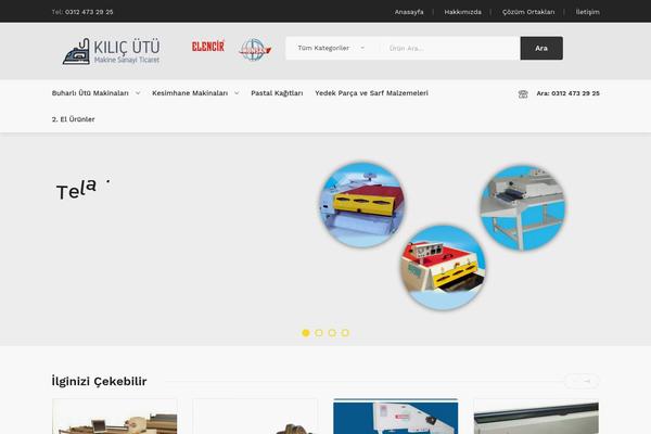 Sinrato theme site design template sample