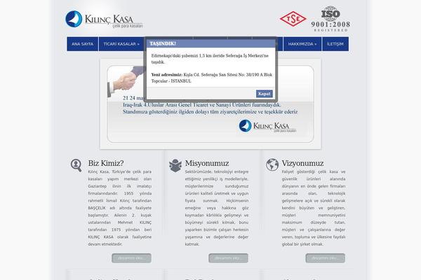 Minimal theme site design template sample