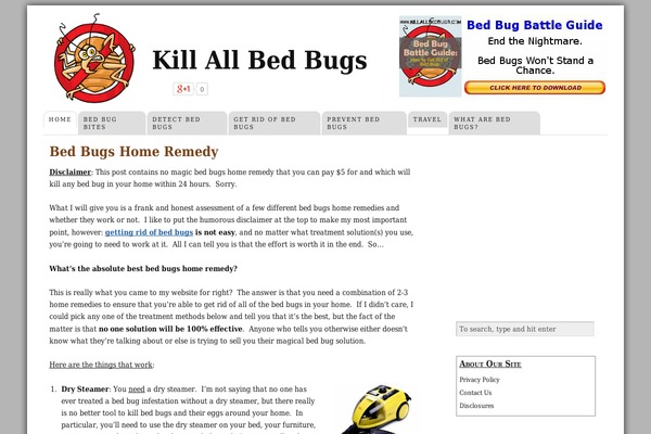 Thesis 1.8 theme site design template sample