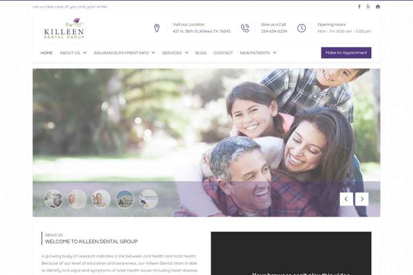 killeendentalgroup.com site used Dentalpress
