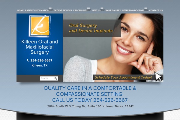 killeenoralsurgery.com site used 2084-template
