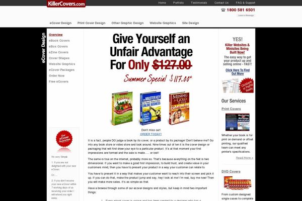 killercovers.com site used Killercovers