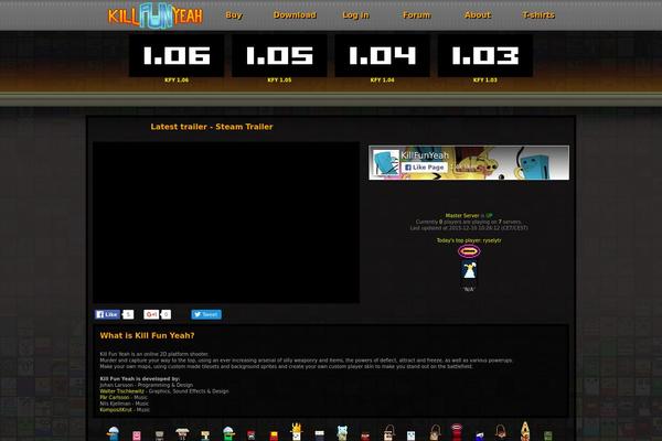 killfunyeah.com site used Default0