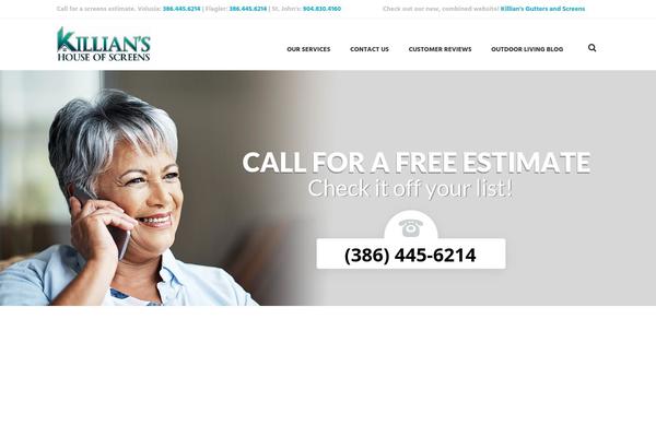 killianshouseofscreens.com site used Plumbing-company