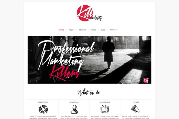 Bigbang theme site design template sample