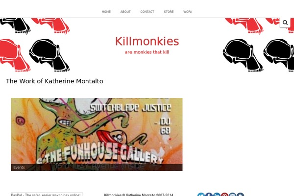 Inkzine theme site design template sample