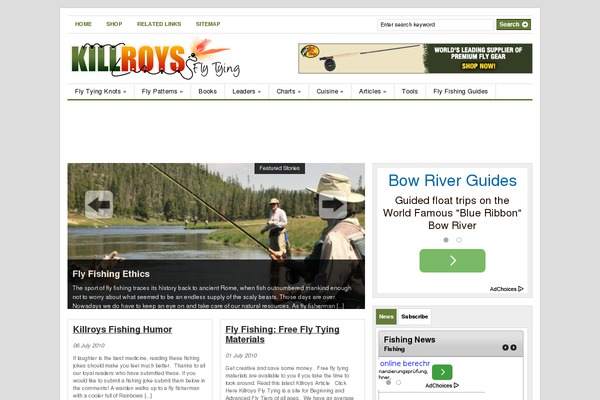 Gazette theme site design template sample