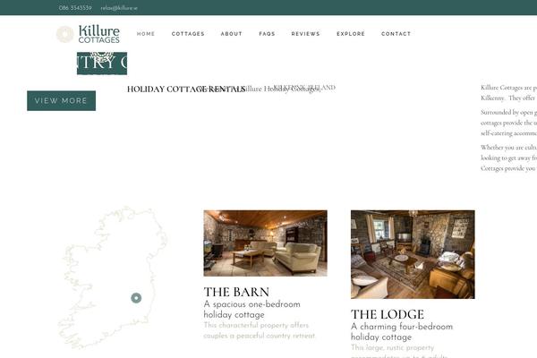 Alloggio theme site design template sample