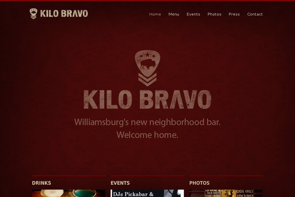 BBQ theme site design template sample