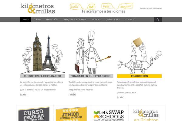 kilometrosymillas.com site used Vantage