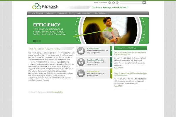 Site using Easy Table plugin