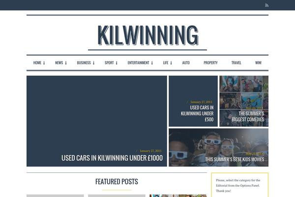 OldPaper theme site design template sample