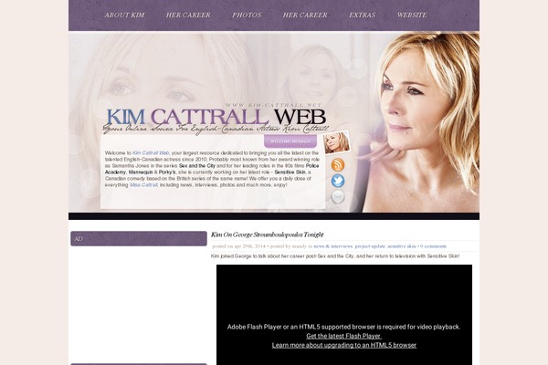 Ribosome theme site design template sample