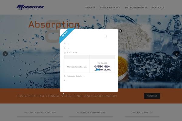Constructo theme site design template sample
