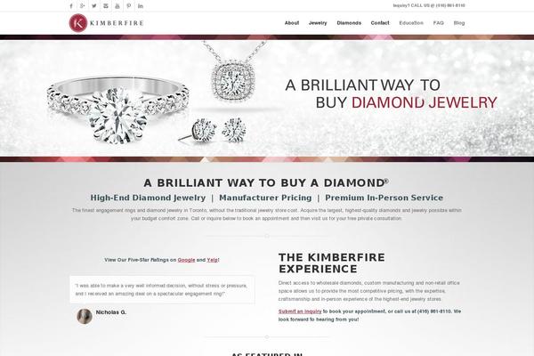 Enfold theme site design template sample