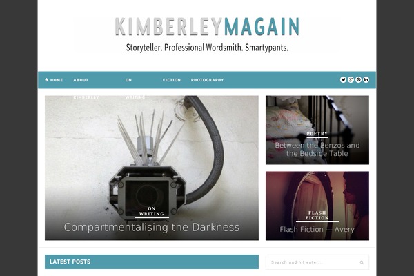 Hickory theme site design template sample