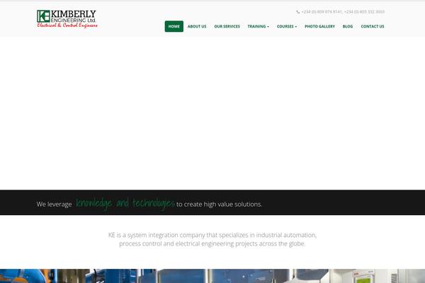 Porto theme site design template sample