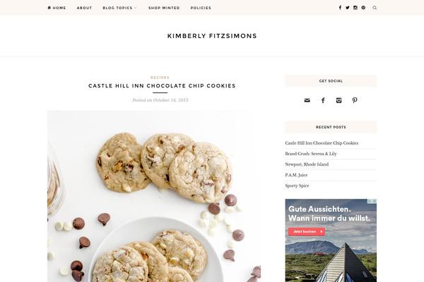 Redwood theme site design template sample