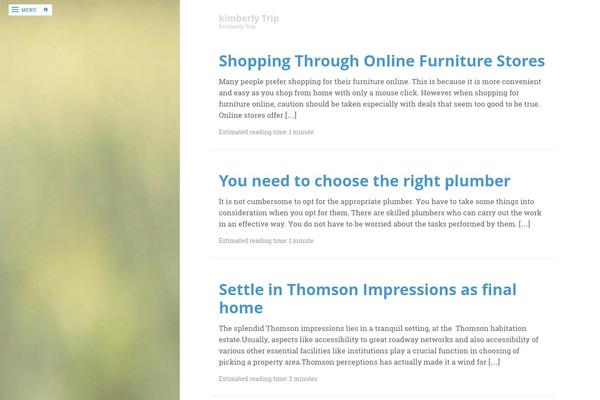 Kent theme site design template sample