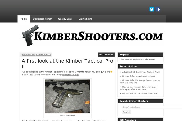 kimbershooters.com site used Zeesynergiepro