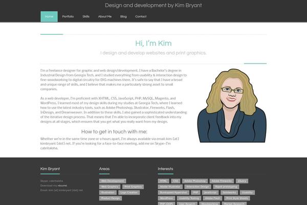 Atlantis theme site design template sample